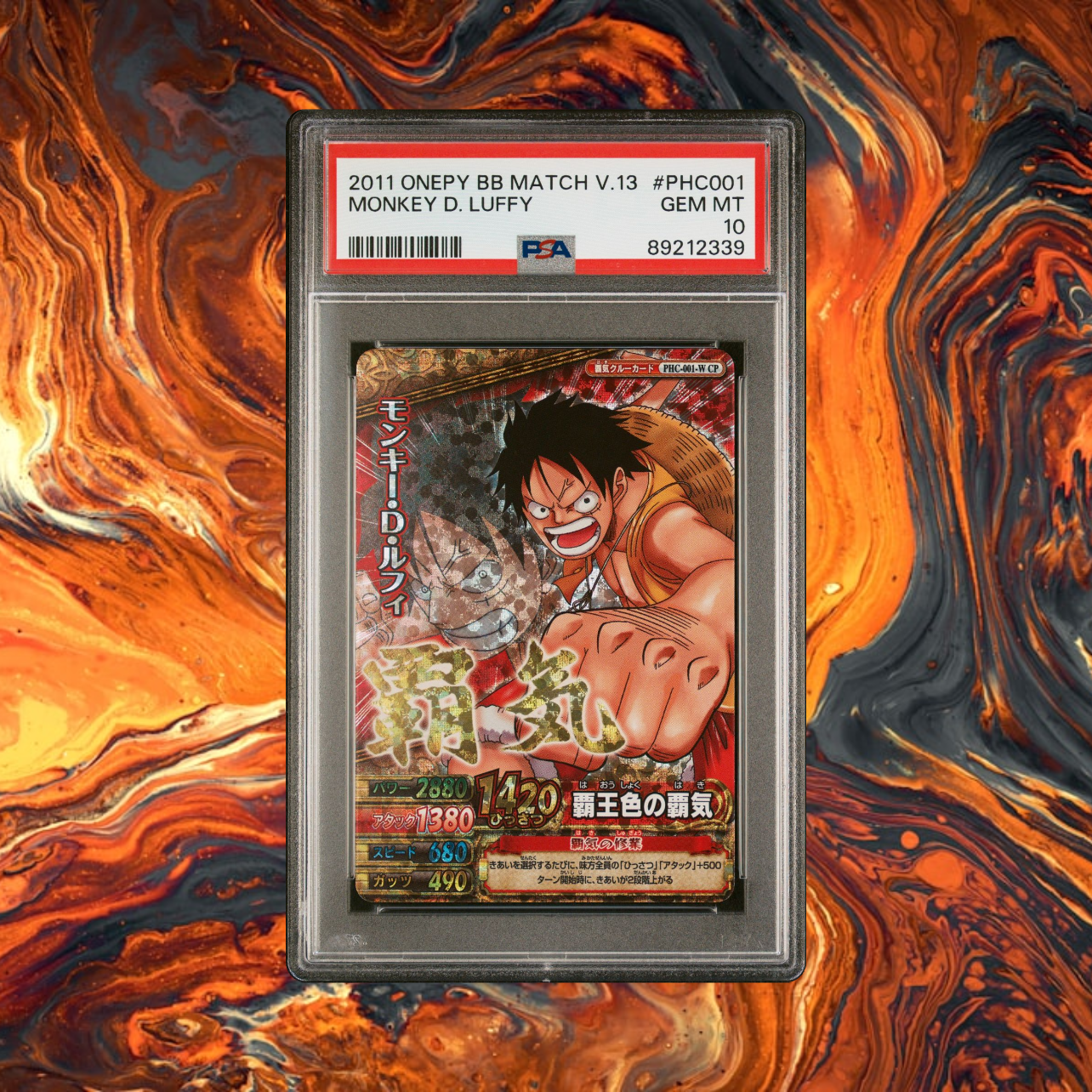 Luffy IC CP PSA 10